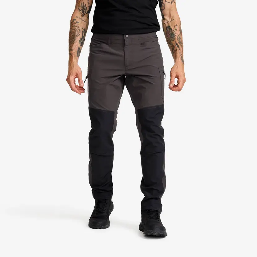 RevolutionRace Surmount Pro Hiking Stretch Pants Herre Black/Obsidian
