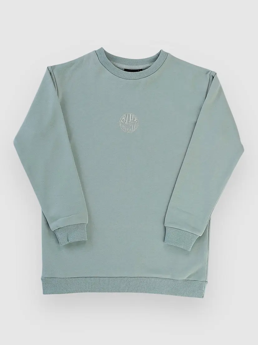 Blue Tomato Blue Tomato Mini Logo Crew Kids Genser grønn