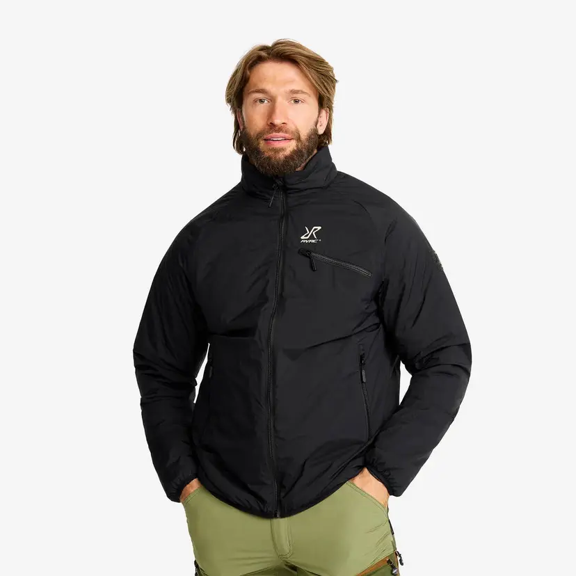 RevolutionRace Flatter Insulated Jacket Herre Black