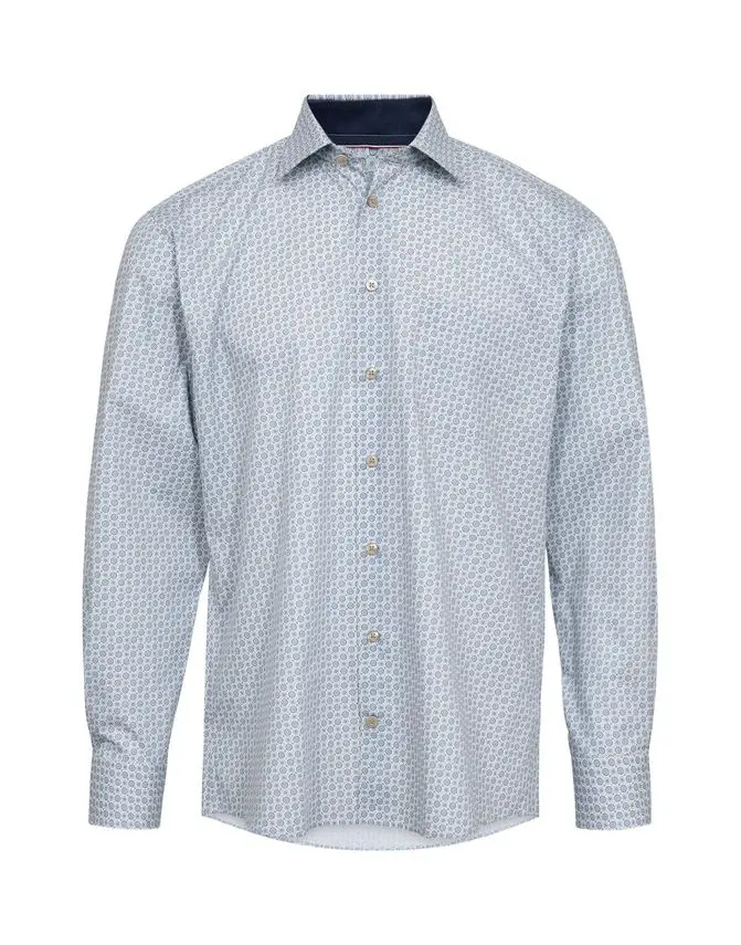 Black Blue Regular fit l/s shirt