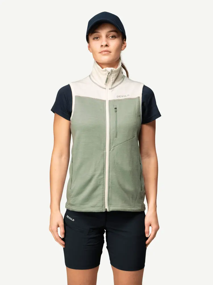 Devold Devold - Explorer Merino Vest Dame - Large - Grønn