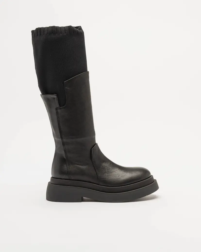 MLO MLO X26I10818 Black Knee high boots