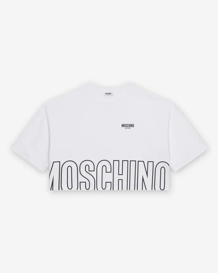 Moschino Active Moschino Active 261V60712 White Cropped t-shirt