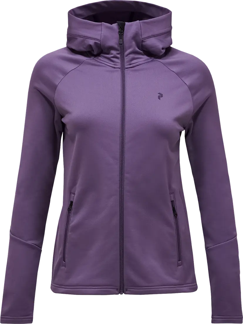 Peak Performance Peak Performance Women's Rider Essentials Zip Hood Montana Grape/Montana Grape