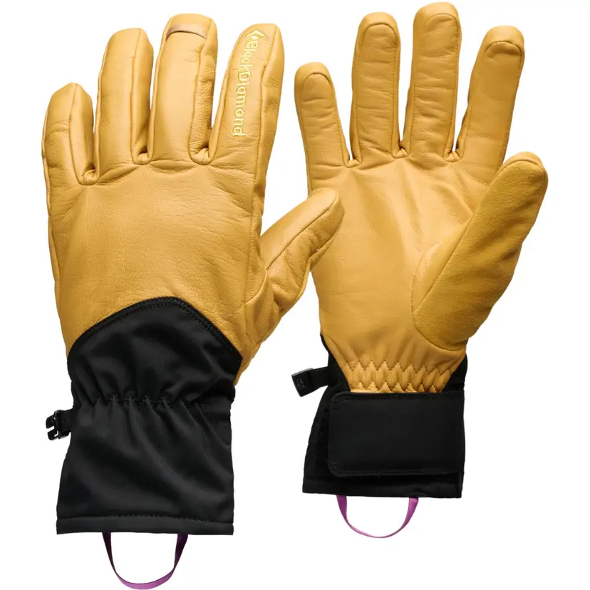 Black Diamond Black Diamond Tour Gloves Beeswax-Black