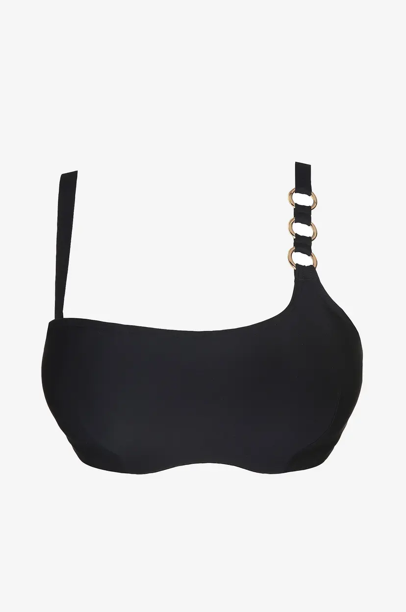 PrimaDonna Bikini-BH Damietta Black Padded Strapless Bikini Top - Svart