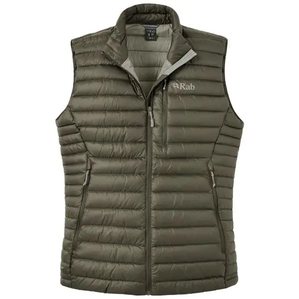 Rab Rab Herre Microlight Vest Army/Light Khaki