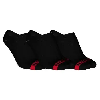 Hugo HUGO Strømper 3P Plush Tape Socks Svart bomull Str 39/42