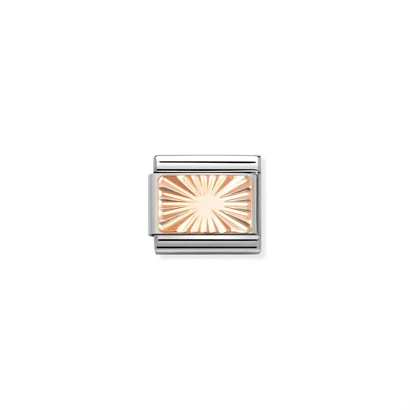 Nomination Diamond Plate Rose Gold