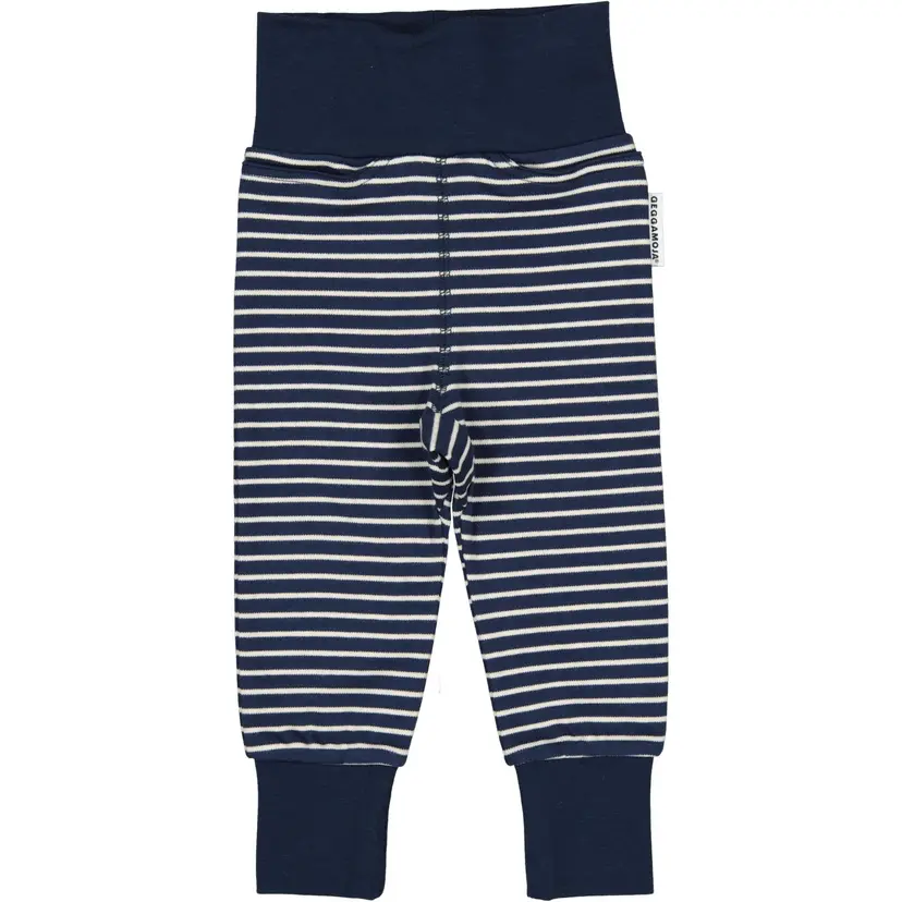 Geggamoja Babybyxor Navy/Beige - 74/80