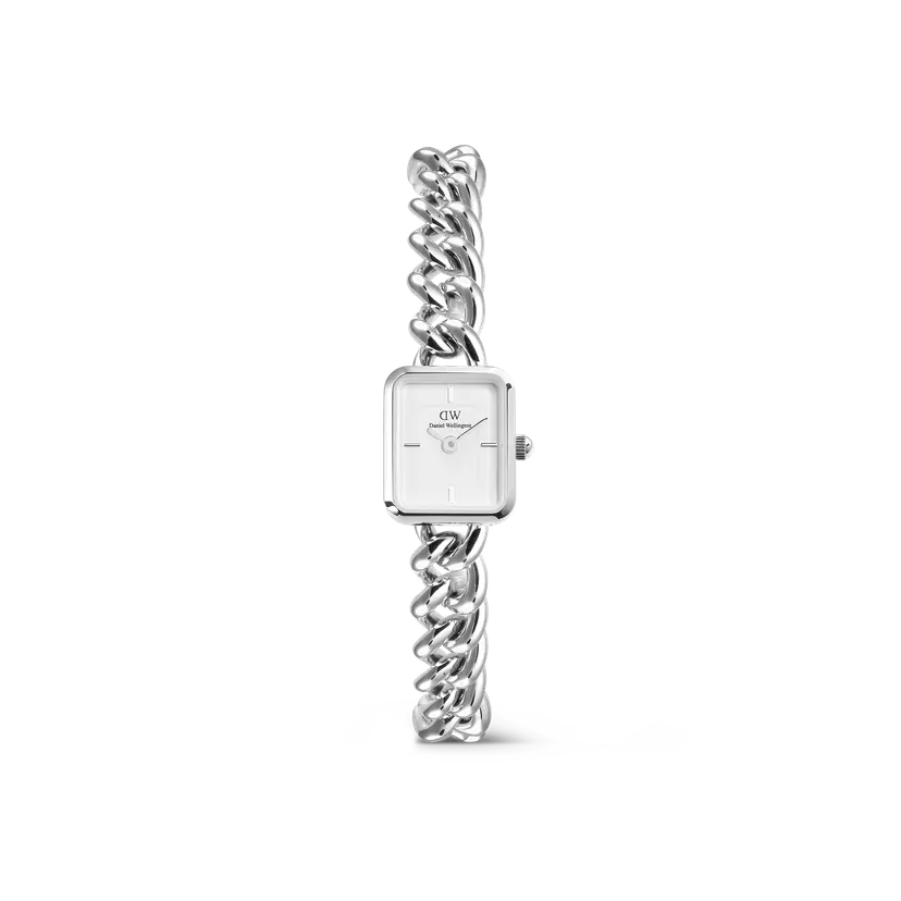 Daniel Wellington Silver 15.4x18.2mm Watch Jolie Chain | DW