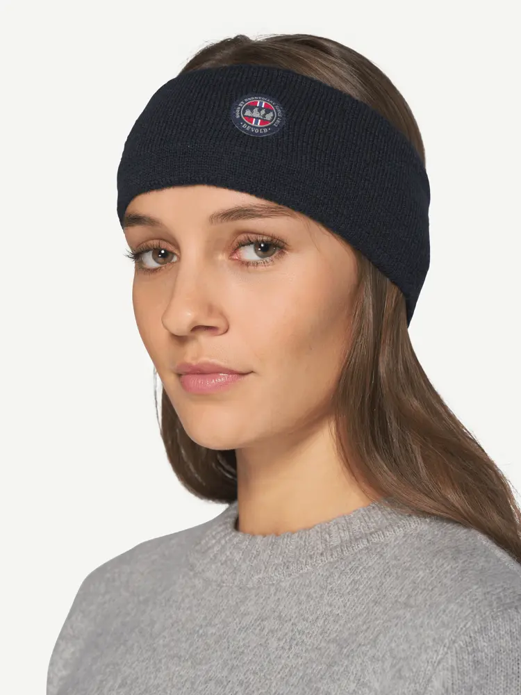 Devold Devold - Nansen Refined Headband - Size 58 - Blå