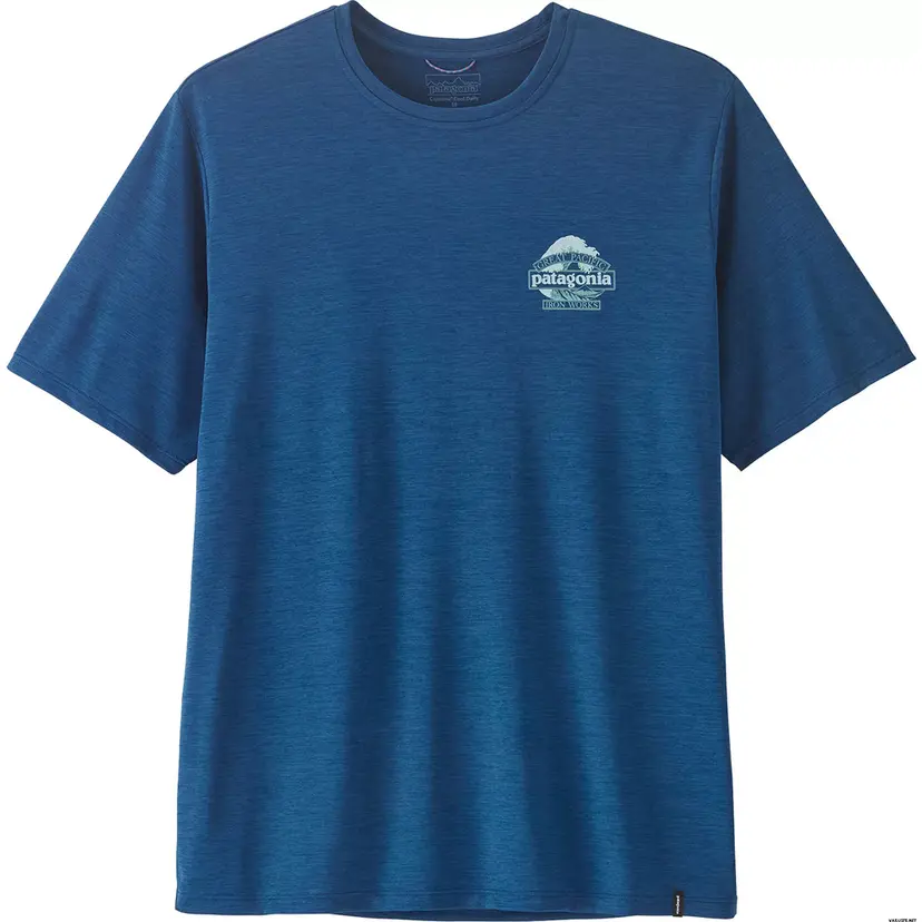 Patagonia Patagonia M Cap Cool Daily Shirt - Great Waves Clement Blue - Light Clement Blue X