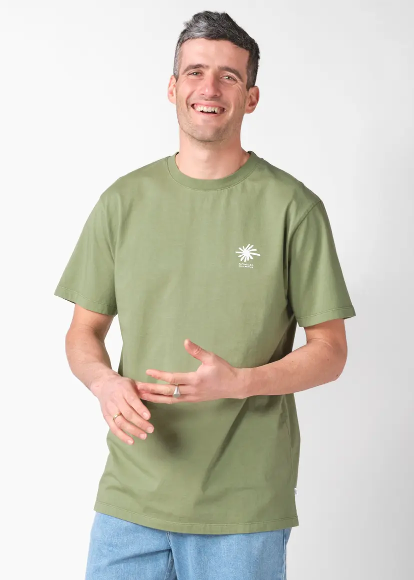 Klitmøller Collective ApS Heinz tee OCS - Herb green