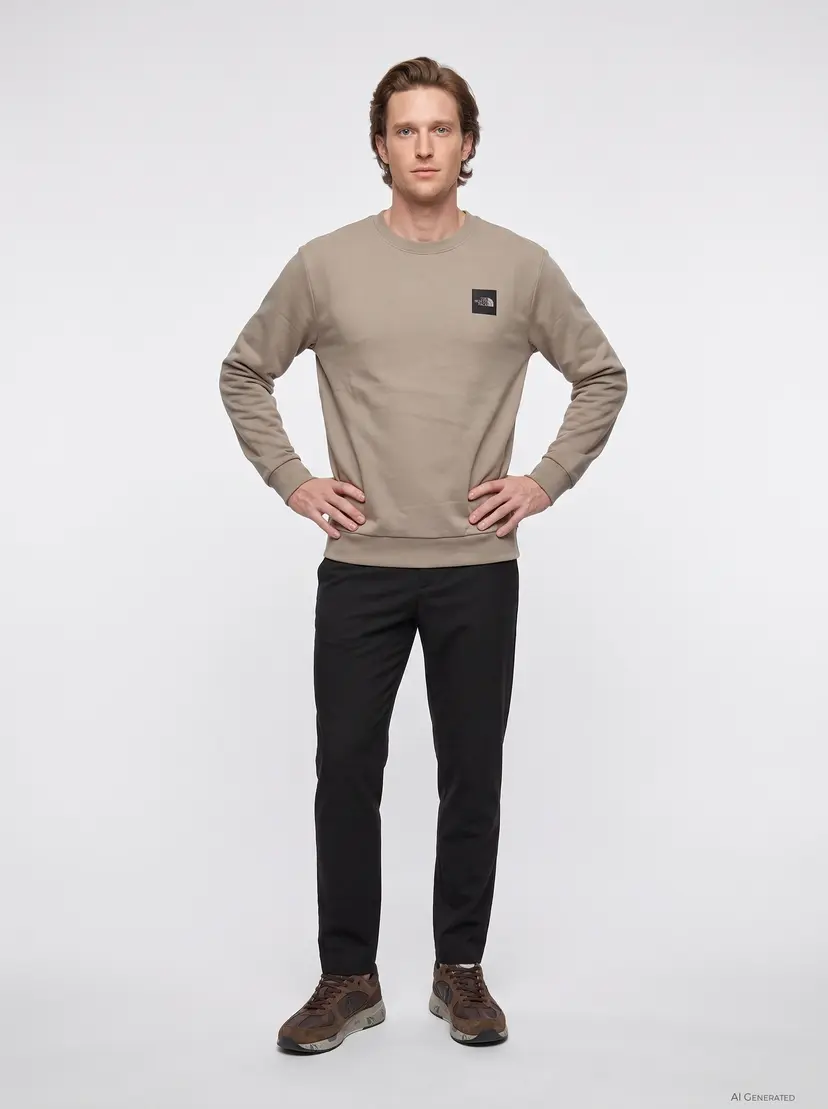 The North Face The North Face NF0A8JAY Taupe Sweatshirt