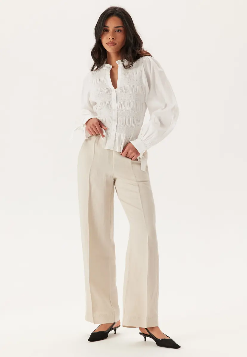 GANT Rel Linen Blend Pull On Pants