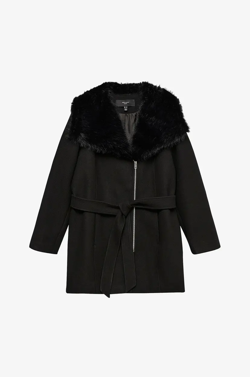 Vero Moda Curve Kåpe vmcAutumnbetty Coat GA Cur - Svart