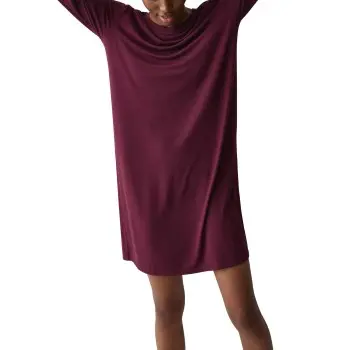 Triumph Triumph Amourette NDK LSL Nightdress Mørkelilla modalfiber 36 Dame