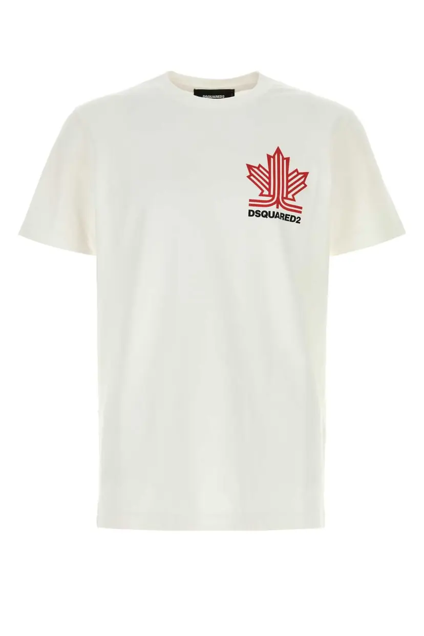 Dsquared2 Dsquared2 T-skjorter – Hvit