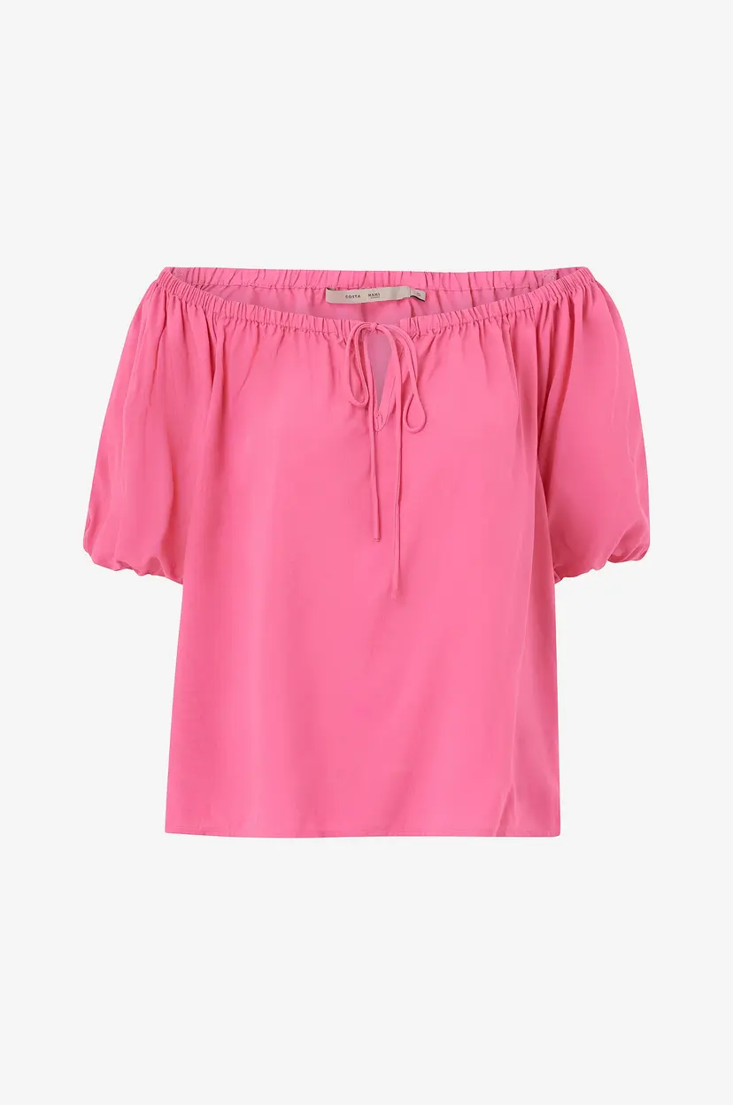 Costamani Bluse Baloo Off Shoulder - Rosa
