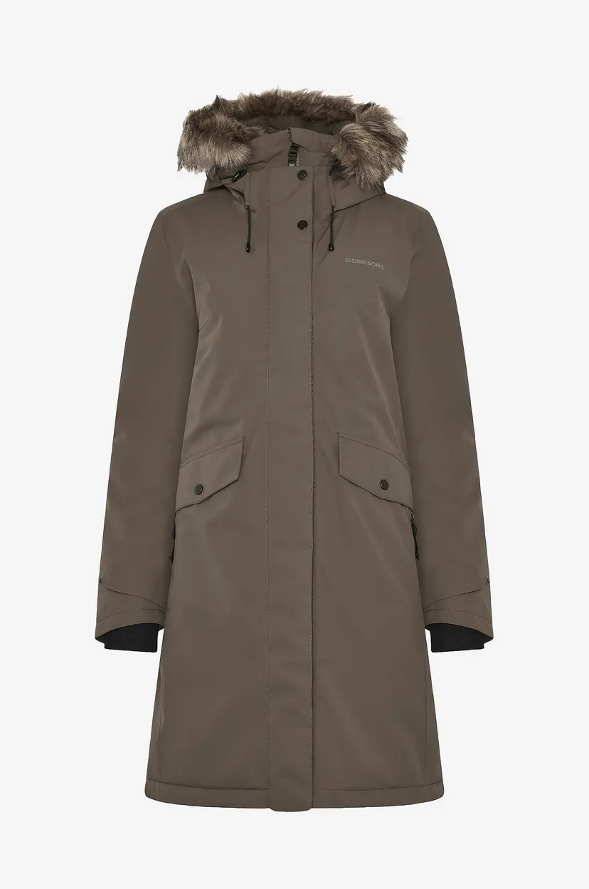 Didriksons Parka Erika Wns Parka - Brun
