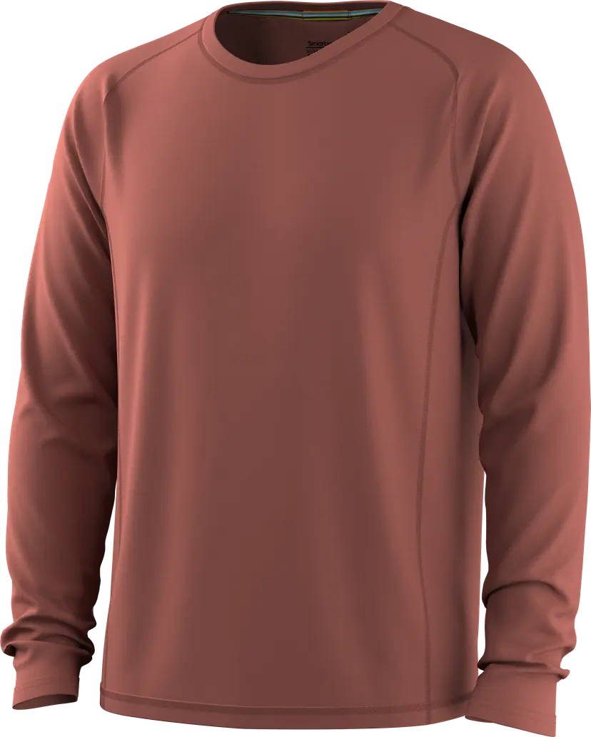 SmartWool Smartwool Men's Merino Sport Ultralite Long Sleeve Burnt Sienna