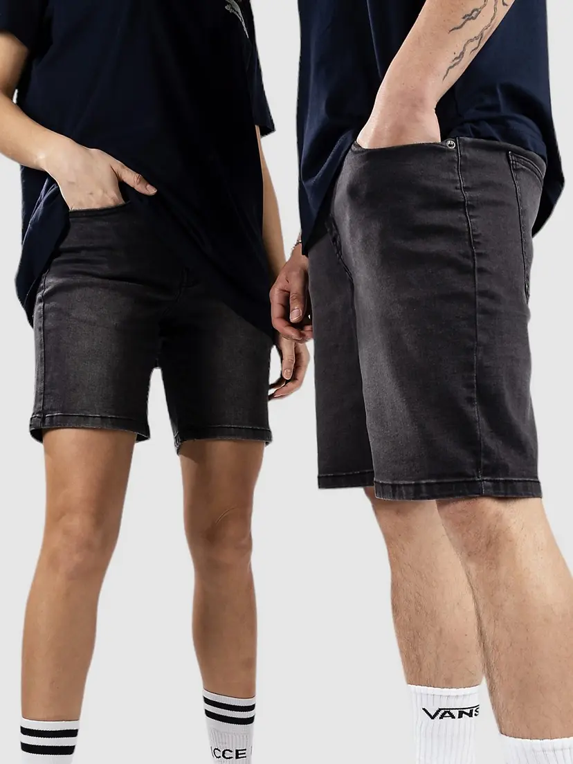 Urban Classics Urban Classics Relaxed Fit Jeans Shorts svart