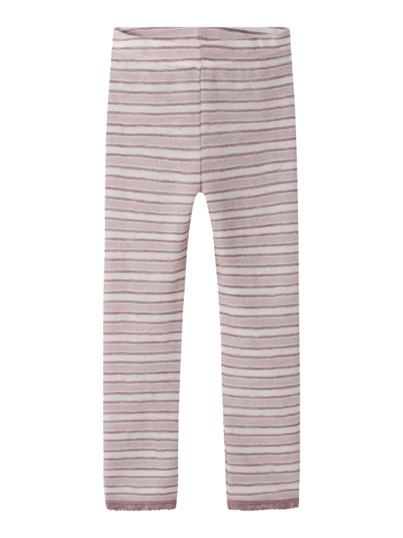 NAME IT Ullleggings "WANG" Mini Snow White Striper