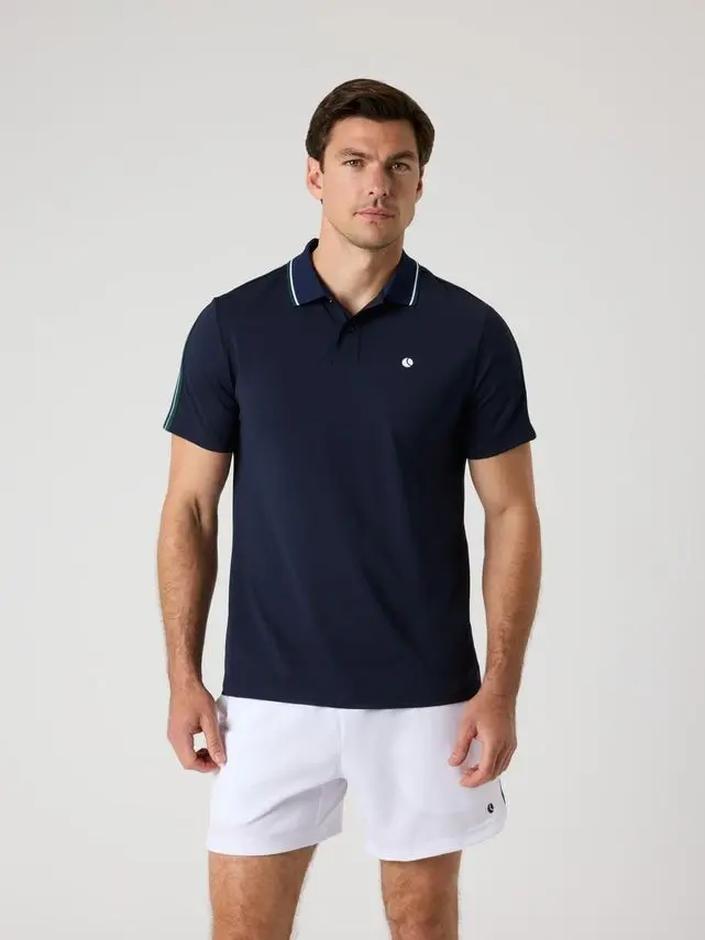 Björn Borg ACE RETRO POLO SHIRT, BRILLIANT WHITE
