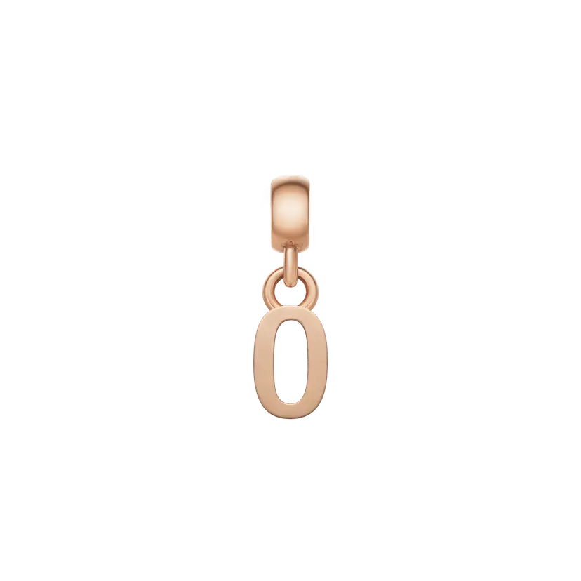 Daniel Wellington Rose Gold Charm Letter | DW