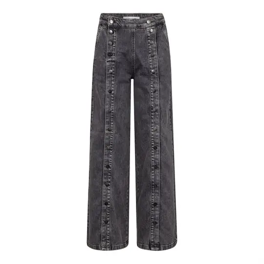 Co Couture Co' Couture - Willa Button Jeans - Black
