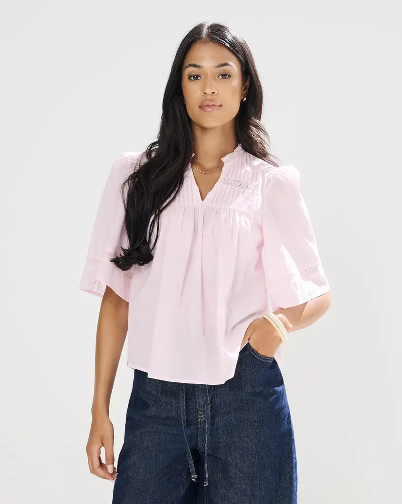 JDY Topp Julie - Rosa - Str XS