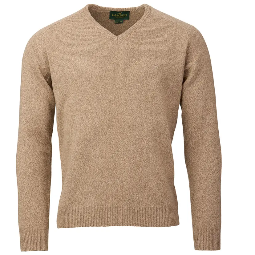 Laksen Laksen M's Trent V-Neck Camel
