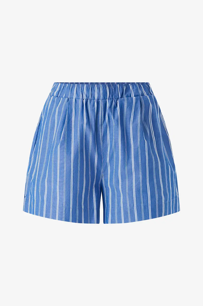 Gina Tricot Shorts Poplin - Blå