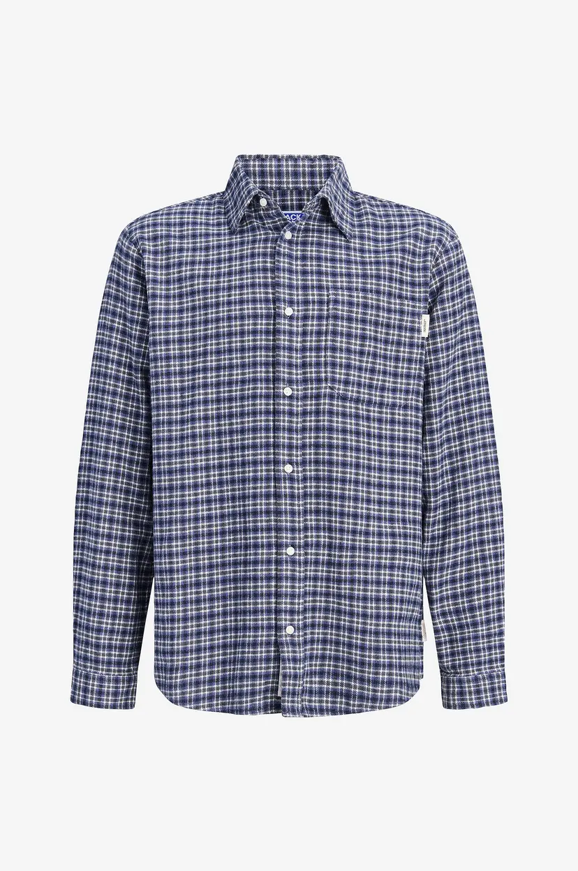 Jack & Jones Flanellskjorte Jorfrederiksberg Flannel Shirt L/S - Blå
