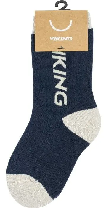 Viking Viking Play Wool Thermo Socks Kids Navy
