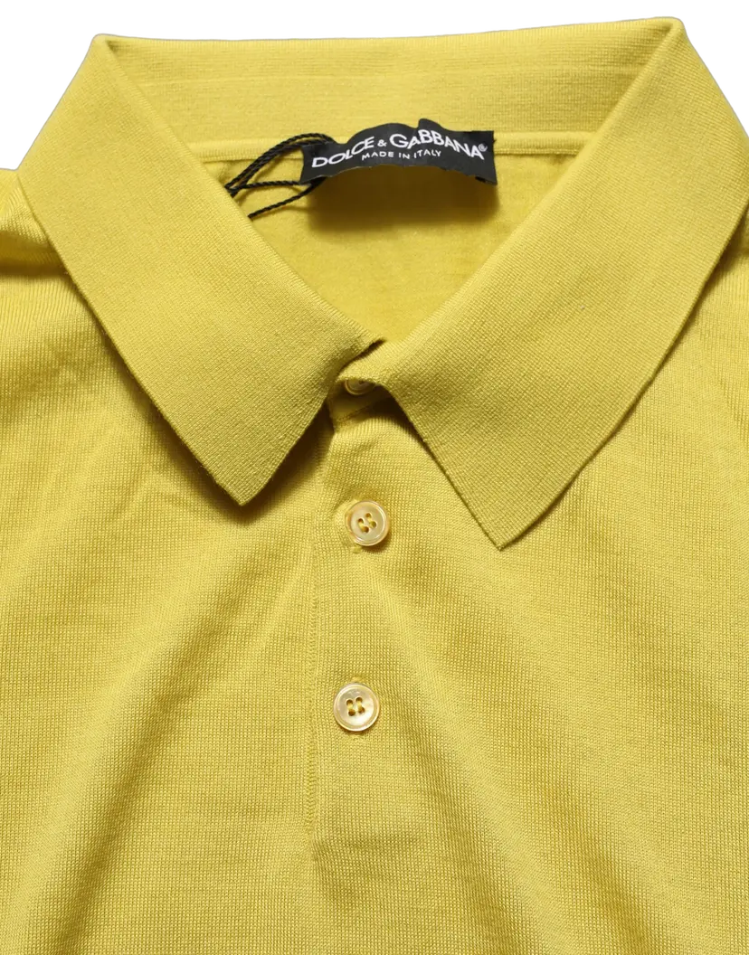 Dolce & Gabbana Dolce & Gabbana Poloskjorter – Gul