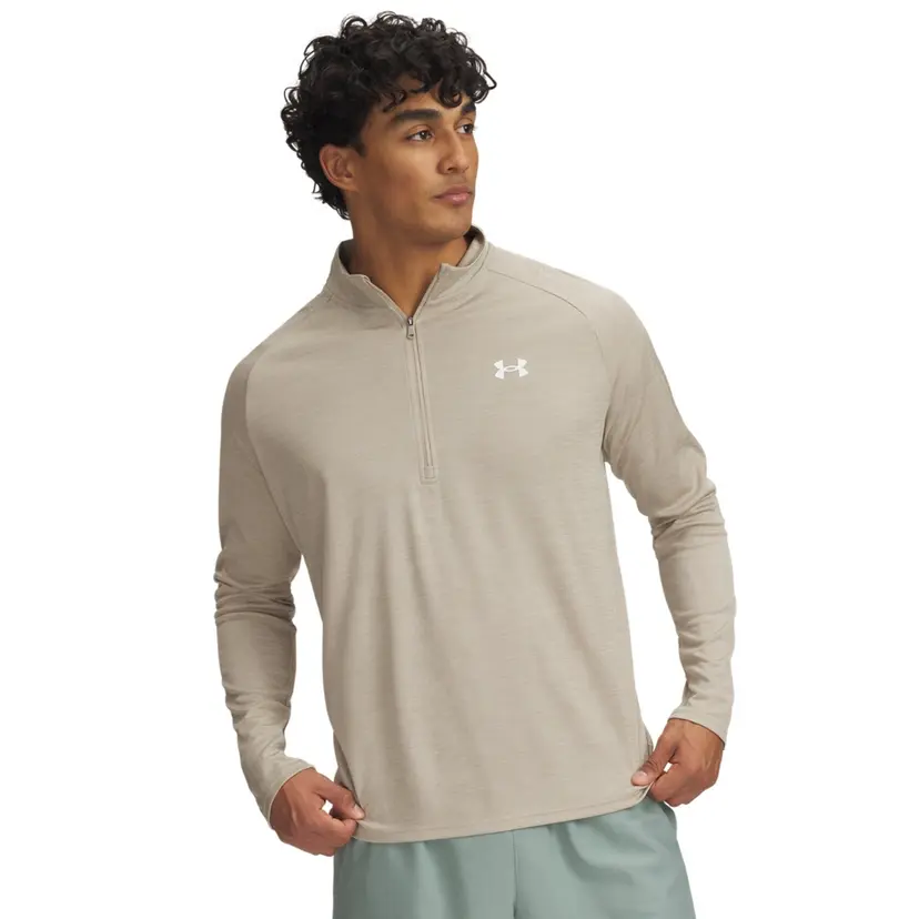 Under Armour Under Armour Tech Textured 1/2 Zip City Khaki