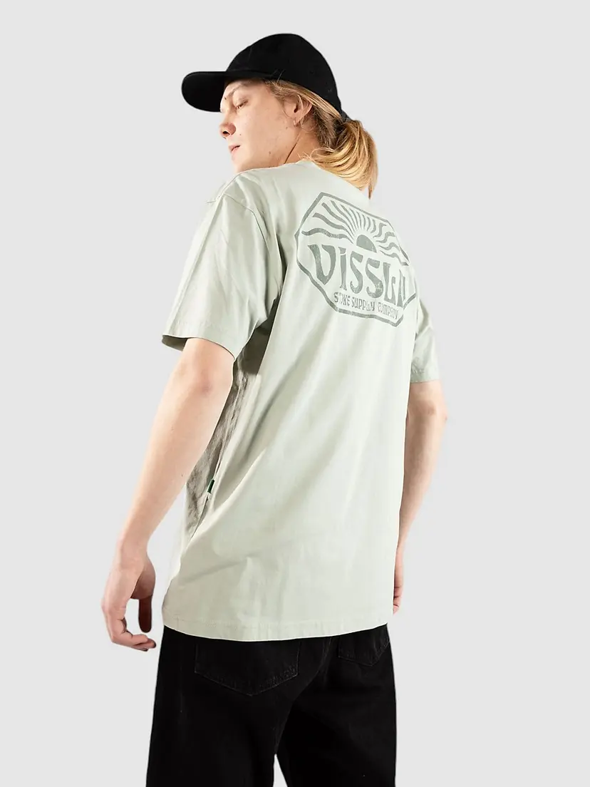Vissla Vissla Psycho Sun Premium Organic Pkt T-skjorte grønn