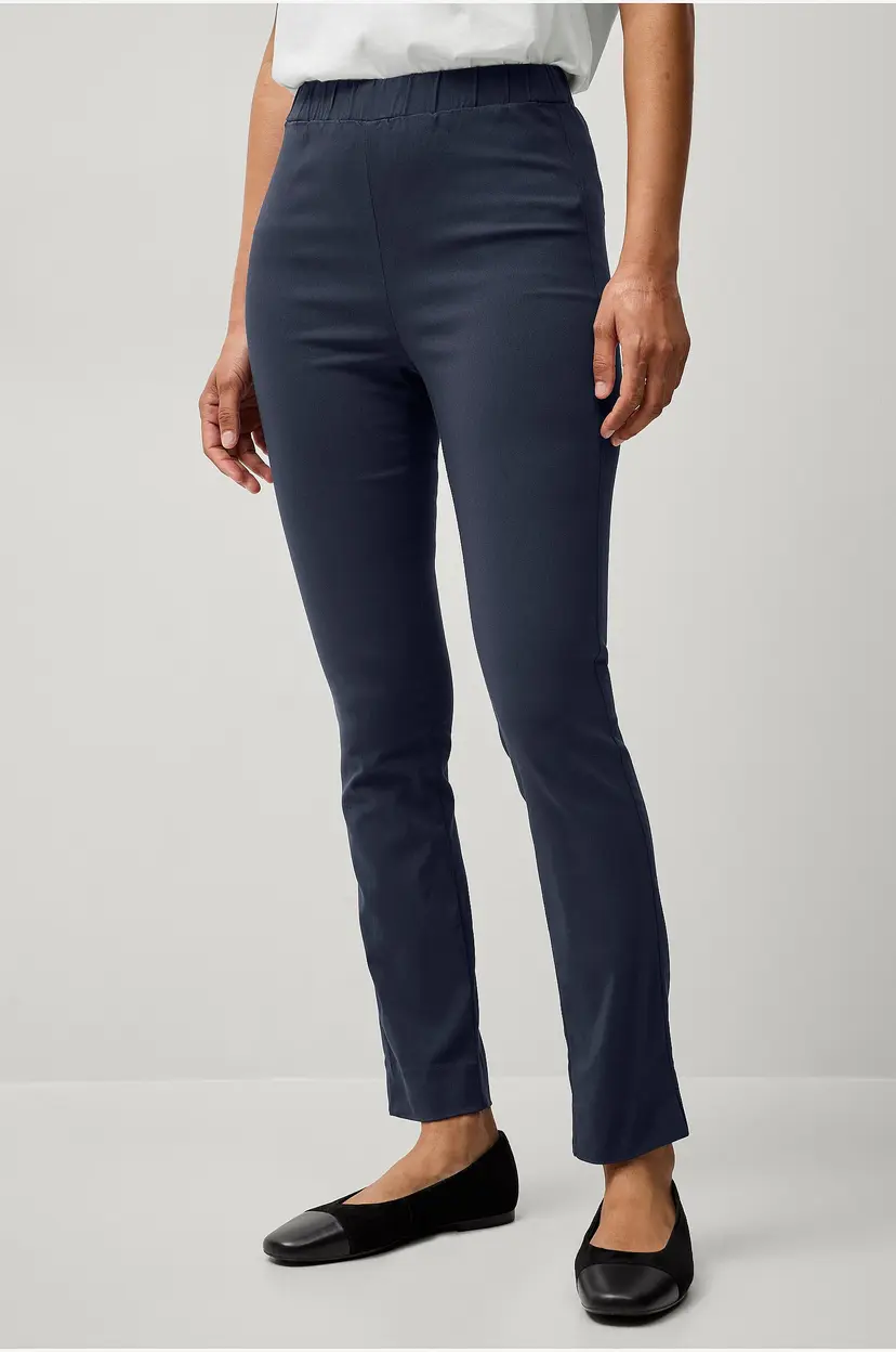 Ellos Collection Flexy Slim fit tregging i superstretch - Blå