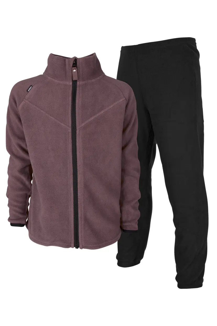 Lindberg Lindberg Kids' Umeå Fleece Set      Dry Rose