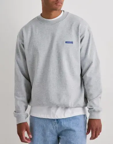 Woodbird Woodbird Wbcane Octo Crew Collegegensere Grå
