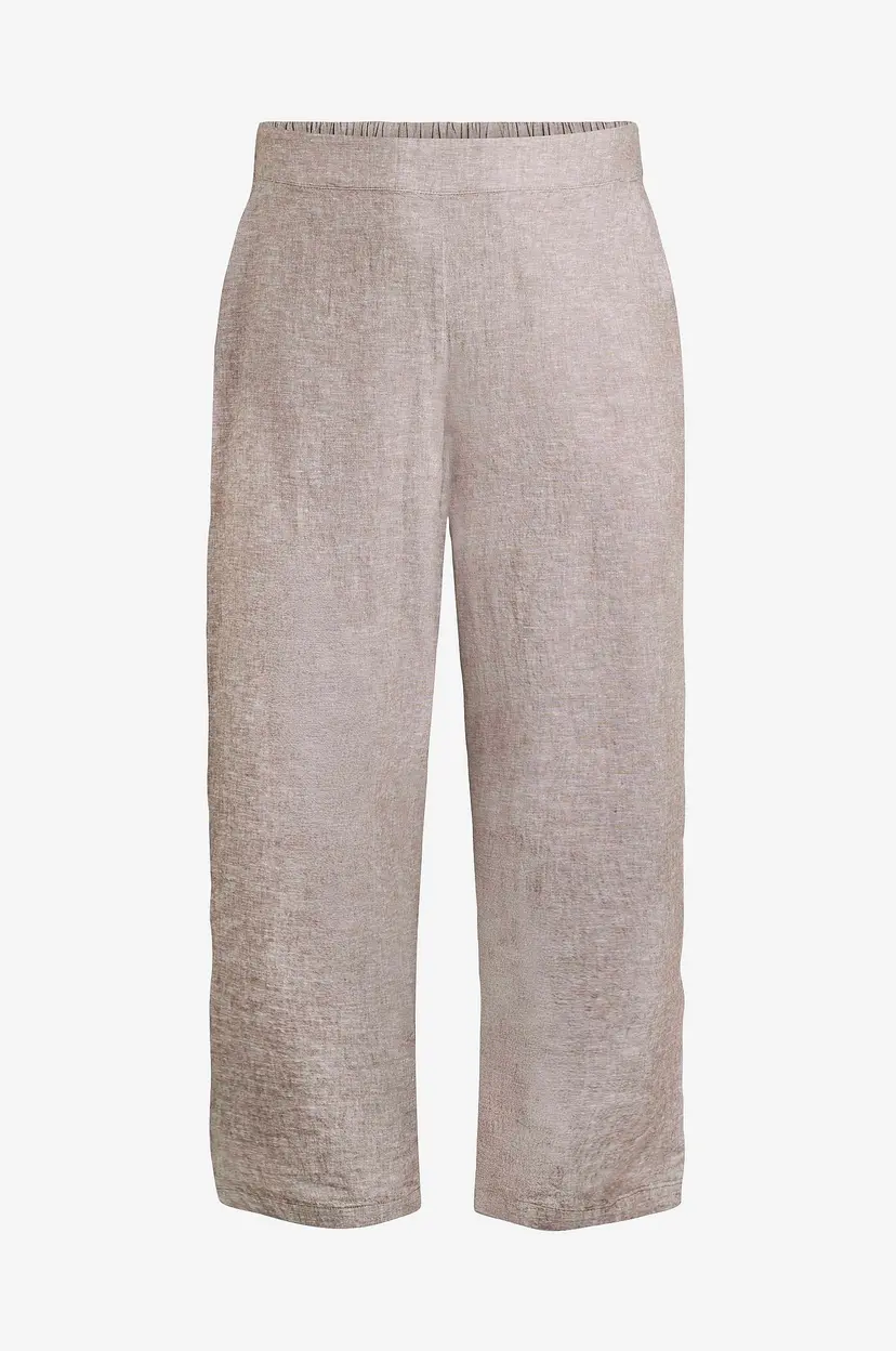 Zizzi Linbukser vLina, Pants - Brun