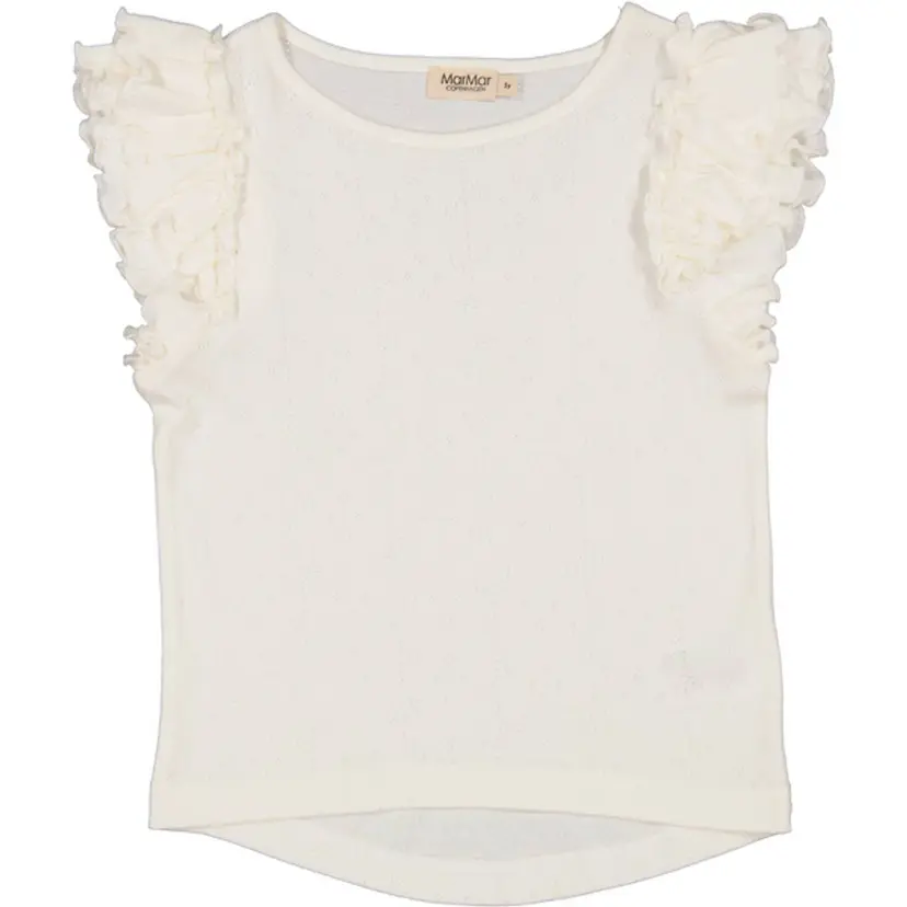 Marmar Copenhagen MarMar Tavora Frill Modal Pointelle Cloud (116 / 6 år)