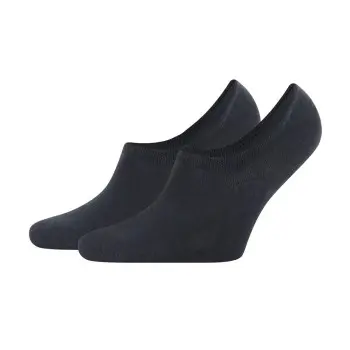 Tommy Hilfiger Tommy Hilfiger Strømper 2P Men Footie Invisible Sock Marine Str 39/42 Herre
