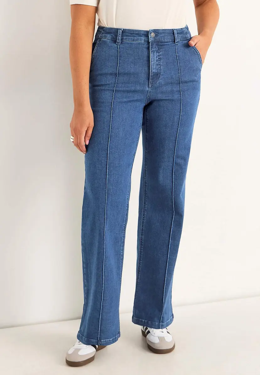 Cellbes of Sweden Vide jeans med sydd press - to lengder Mia