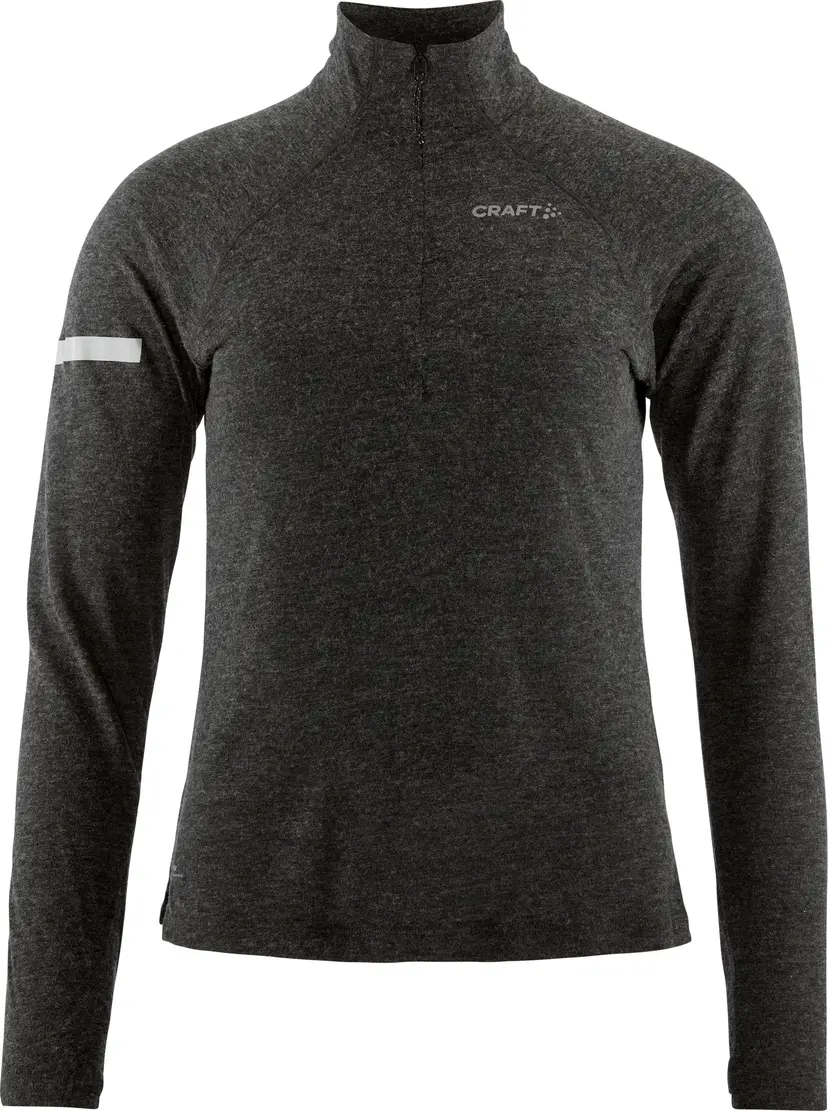 Craft Craft Women's Advance Subz Wool Longsleeve Tee 3 Black-Melange