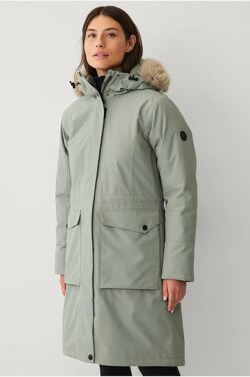 Áhkká Parka Perfect Parka W - Grønn