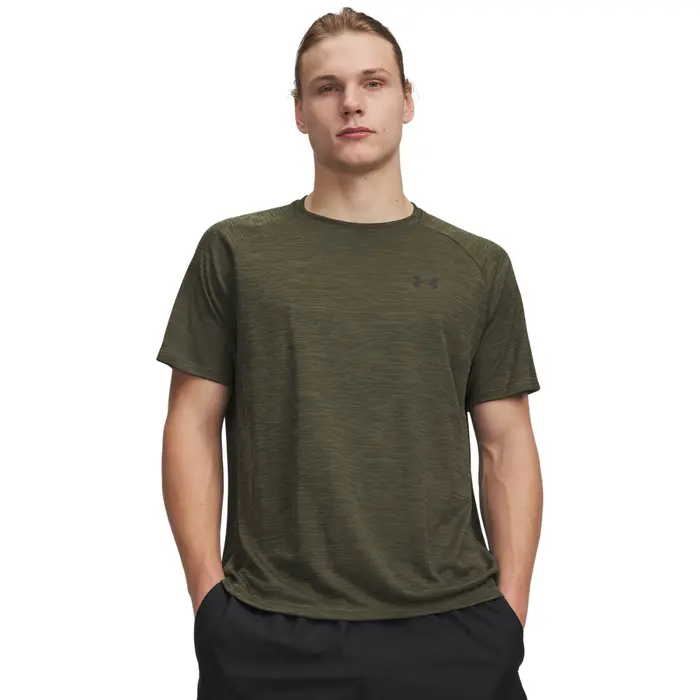 Under Armour Tech Textured T-skjorte Grønn