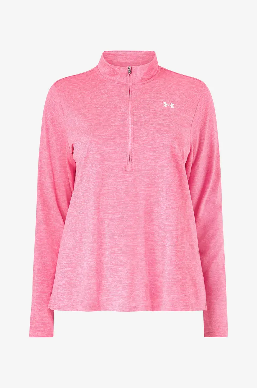 Under Armour Treningstrøye Tech 1/2 Zip - Twist - Rosa